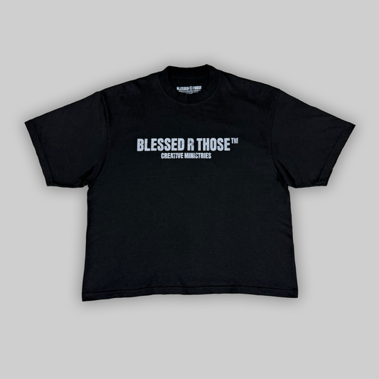 "GOD IS TRENDING" T SHIRT - BLACK